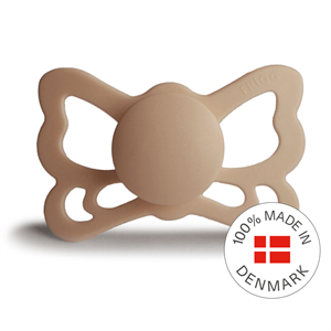 FRIGG Butterfly - Anatomical Silicone Pacifier - Silky Satin - Size 2